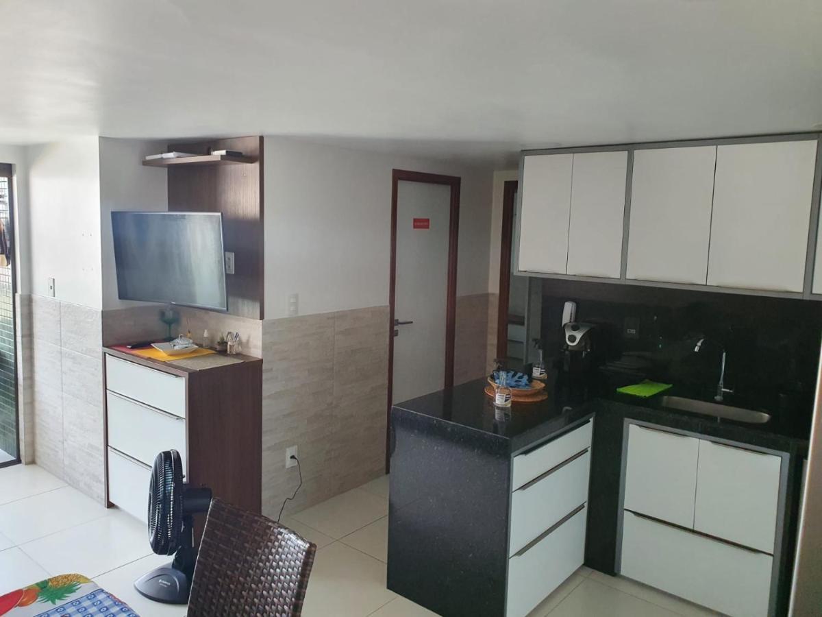 Luxor Tambau Ap 100 Metros Da Praia Com Vista Para O Mar João Pessoa Eksteriør bilde